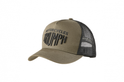 ELLIS TRUCKER CAP KHAKI / BLACK / MCAS2356