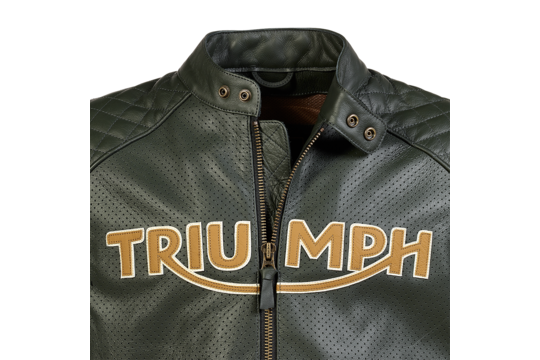 BRADDAN AIR RACE JACKET RACING GREEN / MLES2337 – Image 3